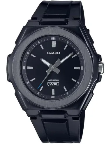 reloj deportivo Casio  LWA-300HB-1EV 100m WR fácil lectura correa de caucho