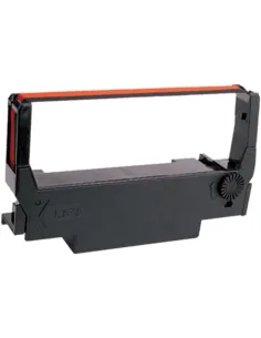 Cinta de tinta Compatible para Epson ERC38 / ERC34 / ERC30 Negra / Roja Cinta Matricial