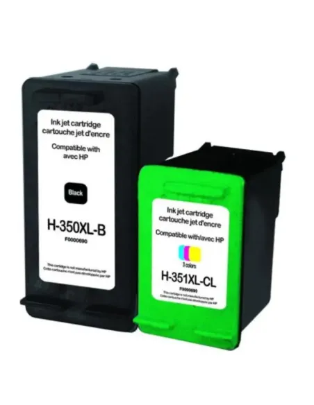HP 350XL HP 351XL cartuchos tinta hp 350 HP 351 compatibles
