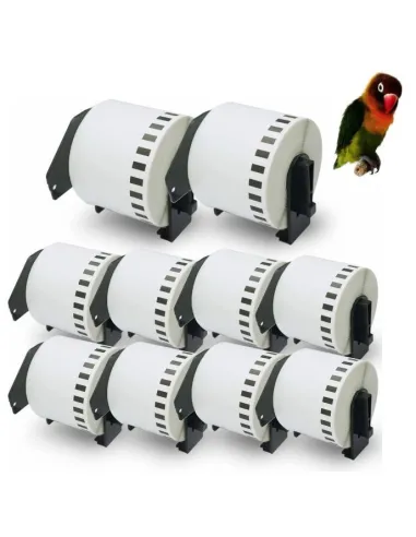 BROTHER DK22205 BLANCA CINTA CONTINUA DE PAPEL TERMICO compatible DK-22205