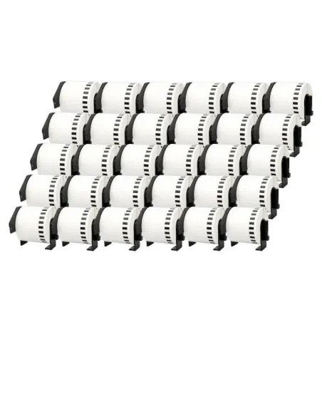 5  BROTHER DK22205 BLANCA CINTA CONTINUA DE PAPEL TERMICO compatible DK-22205