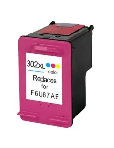HP 302XL TRICOLOR CARTUCHO DE TINTA COMPATIBLE F6U67AE