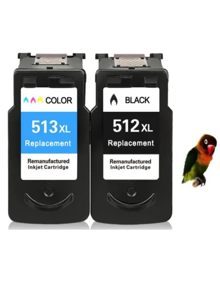 2x CANON PG-512 CL-513 PIXMA MP250 MP280 MP495 MP270 MP490