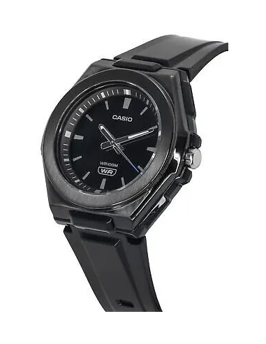 reloj deportivo Casio  LWA-300HB-1EV 100m WR fácil lectura correa de caucho