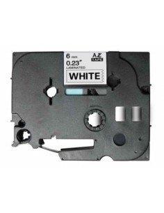 copy of 3 Cintas Rotuladoras BROTHER TZE-211 Negro / BLANCO TZ-211 Compatible 2