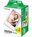 Fujifilm Instax mini Pack de 2x10 Peliculas de Fotos Instantaneas para todas las Camaras mini de Instax