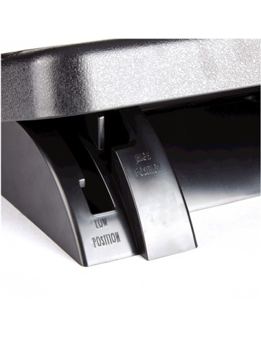 Reposapies Ajustable Ergonomico - Superficie Estilo Masaje - 2 Ajustes de Altura