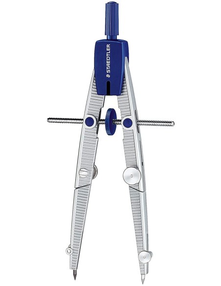Staedtler Noris 550 01 Compas de Precision - Aguja y Mina Intercambiables