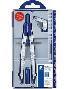 Staedtler Noris 550 01 Compas de Precision - Aguja y Mina Intercambiables 2