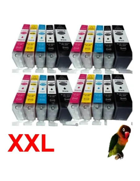 pack 20 tintas compatibles PGI580XXL CLI581XXL x CANON PIXMA TR7550 TR8550 TS6150 TS6151