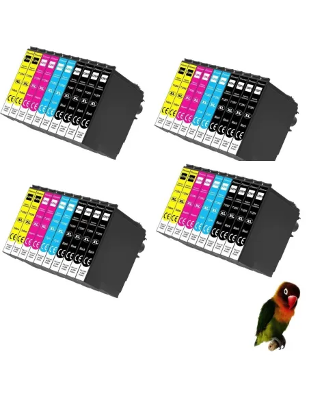 Pack 40 tintas compatibles T1291-T1292-T1293-T1294
