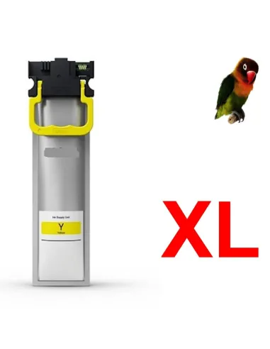 tinta Compatible Epson T11D4 Amarillo Cartucho de Tinta C13T11D440 para Epson WF-C539DW / WF-C5890DWF