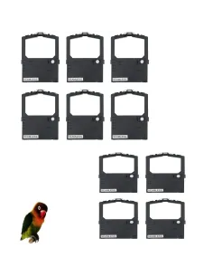 10 cintas Compatibles OKI Microline ML182 / ML280 / ML3320 Negra Cinta Matricial