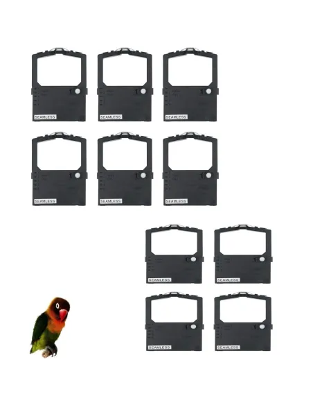 10 cintas Compatibles OKI Microline ML182 / ML280 / ML3320 Negra Cinta Matricial