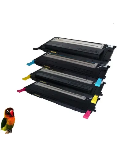 Pack 4 toner para Samsung CLP320/CLP325/CLX3180/CLX3185 CLT-4072S