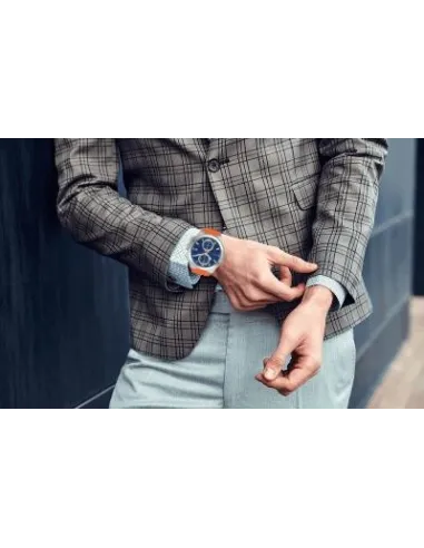 reloj cronógrafo hombre Bulova 96B407 Marc Anthony Maquina Limited Edition 46mm 100m WR cristal de zafiro
