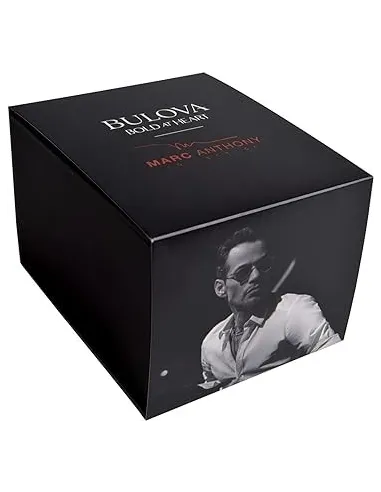 Bulova Precisionist 98D183 Marc Anthony Series X 48.5mm Cristal de zafiro curvo
