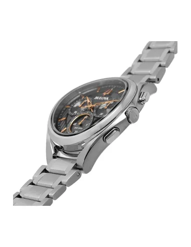 reloj cronógrafo hombre Bulova Proprietary Curv 96A298 45mm 262 kHz Cuarzo Alto Rendimiento