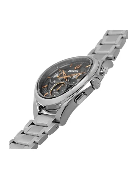 reloj cronógrafo hombre Bulova Proprietary Curv 96A298 45mm 262 kHz Cuarzo Alto Rendimiento