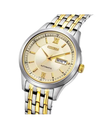 Citizen NY4057-63P JDM 40mm cristal de zafiro 50m WR correa de acero JDM (mercado interior japonés)