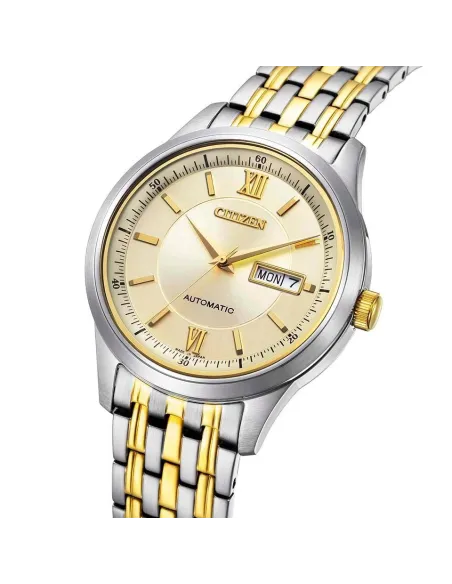 Citizen NY4057-63P JDM 40mm cristal de zafiro 50m WR correa de acero JDM (mercado interior japonés)