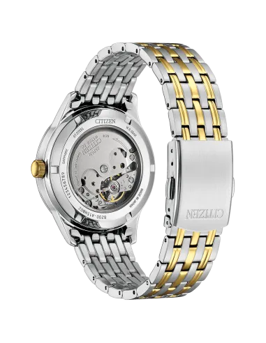 Citizen NY4057-63P JDM 40mm cristal de zafiro 50m WR correa de acero JDM (mercado interior japonés)
