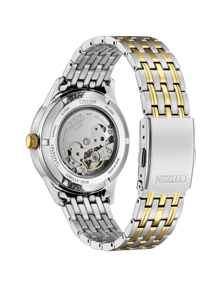 Citizen NY4057-63P JDM 40mm cristal de zafiro 50m WR correa de acero JDM (mercado interior japonés)