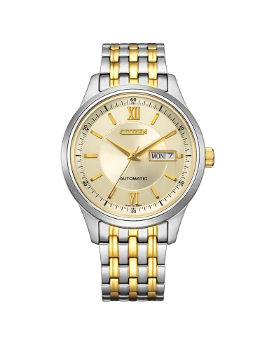 Citizen NY4057-63P JDM 40mm cristal de zafiro 50m WR correa de acero JDM (mercado interior japonés)