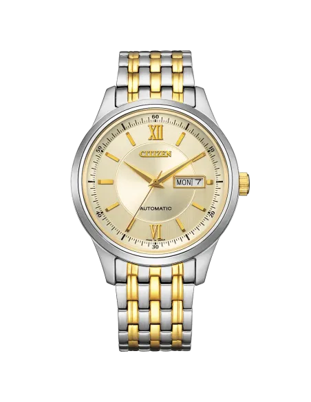 Citizen NY4057-63P JDM 40mm cristal de zafiro 50m WR correa de acero JDM (mercado interior japonés)