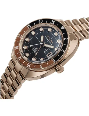 reloj automático hombre Bulova  Automatic Oceanographer Devil Diver GMT 97B215 41mm 200m WR cristal de zafiro