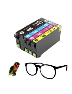 4 tintas Compatibles Epson 408XL 408L XL Cartucho de Tinta para Epson Workforce Pro WF-C4810DTWF NEGRO CIAN MAGENTA AMARILLO