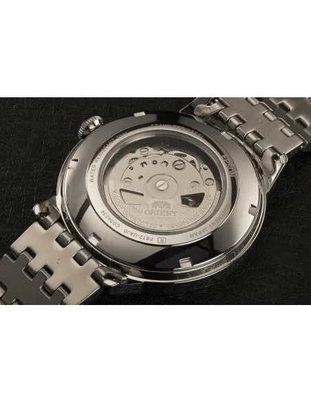 reloj automático hombre Orient Contemporary RA-AC0J04S 42.4mm 50m WR correa de acero (admite cuerda manual)