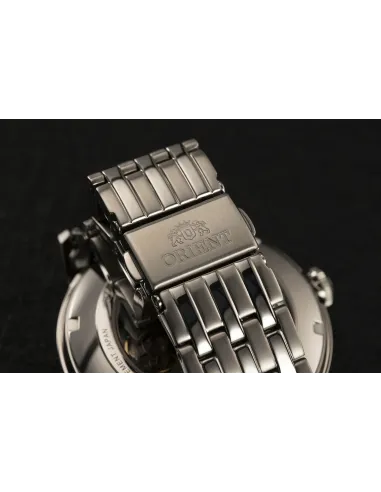 reloj automático hombre Orient Contemporary RA-AC0J04S 42.4mm 50m WR correa de acero (admite cuerda manual)