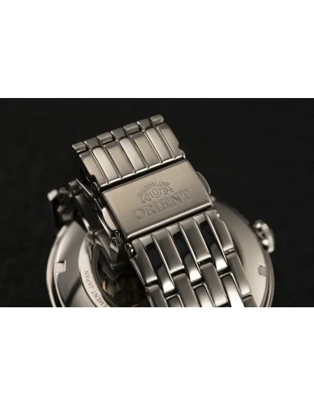 reloj automático hombre Orient Contemporary RA-AC0J04S 42.4mm 50m WR correa de acero (admite cuerda manual)