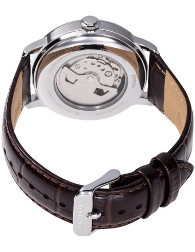 Orient Bambino RA-AK0804Y 41.5mm correa de cuero (admite cuerda manual)