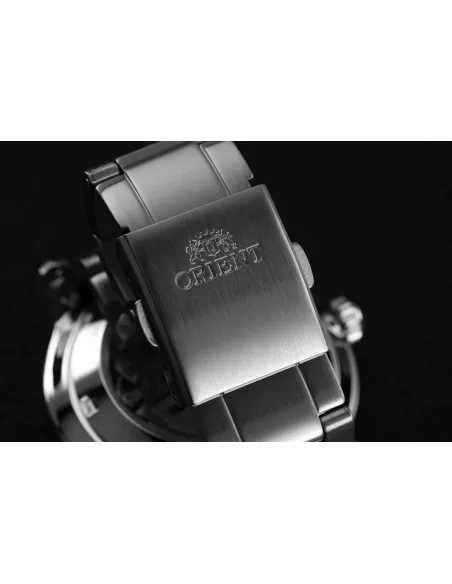 Reloj automático hombre Orient Contemporary Semi-Skeleton RA-AR0102S 40mm 100m WR correa de acero