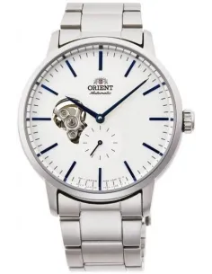 Reloj automático hombre Orient Contemporary Semi-Skeleton RA-AR0102S 40mm 100m WR correa de acero