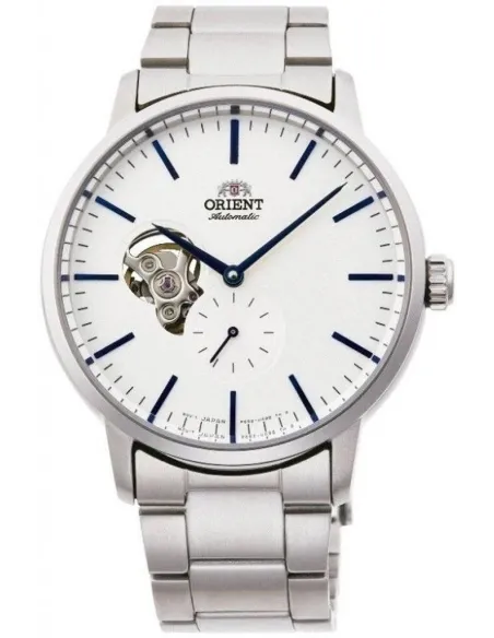 Reloj automático hombre Orient Contemporary Semi-Skeleton RA-AR0102S 40mm 100m WR correa de acero