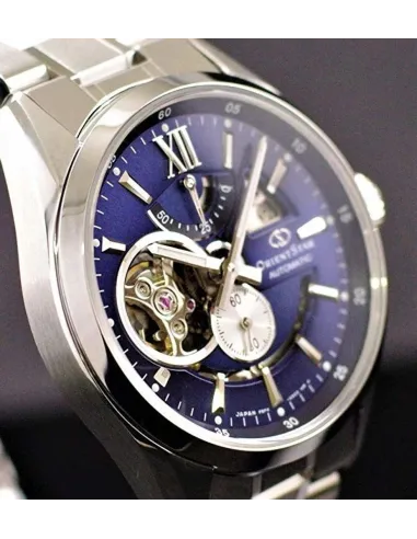 Reloj Automático hombre Orient Star RE-AV0003L Contemporary 50h Power Reserve cristal zafiro anti-reflejo correa acero