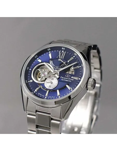 Reloj Automático hombre Orient Star RE-AV0003L Contemporary 50h Power Reserve cristal zafiro anti-reflejo correa acero