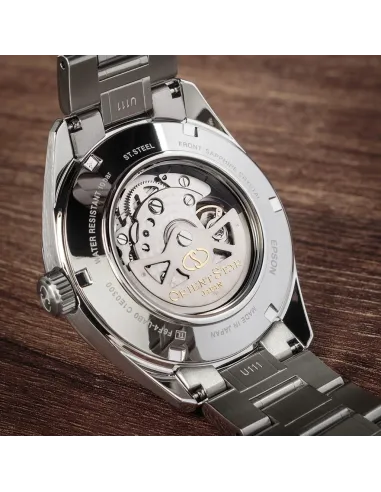 Reloj Automático hombre Orient Star RE-AV0003L Contemporary 50h Power Reserve cristal zafiro anti-reflejo correa acero
