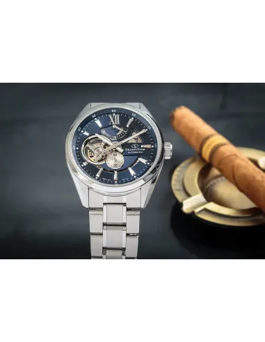 Reloj Automático hombre Orient Star RE-AV0003L Contemporary 50h Power Reserve cristal zafiro anti-reflejo correa acero