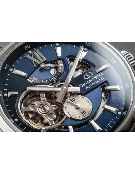 Reloj Automático hombre Orient Star RE-AV0003L Contemporary 50h Power Reserve cristal zafiro anti-reflejo correa acero