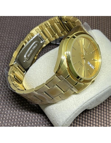 reloj unisex automático Seiko 5 SNKL48K1 38mm 30m WR correa de acero Calibre 7S26