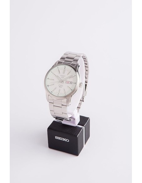 reloj automático hombre Seiko 5 SNKP09K1 42mm 50m WR correa de acero 7S26
