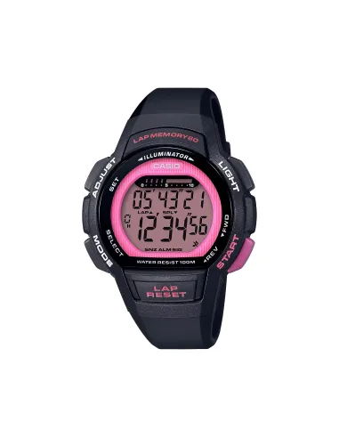 RELOJ deportivo Casio Digital Sports Watch LWS-1000H-4A water resist 100m Luz led
