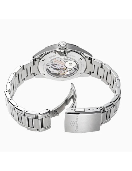 reloj mecánico hombre Orient Star Skeleton Contemporary RK-AZ0102N JDM 39mm 70h reserva de marcha calibre F8B61