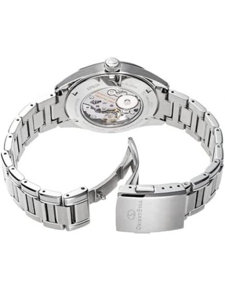 reloj mecánico hombre Orient Star Skeleton Contemporary RK-AZ0102N JDM 39mm 70h reserva de marcha calibre F8B61