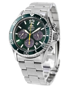 Orient Mako Sports Solar Chronograph RN-TX0204E JDM 42MM 100M WR cristal de zafiro 2