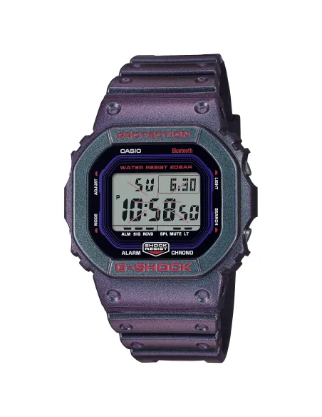 Casio G-SHOCK  DW-B5600AH-6JF JDM Smartphone Link 200M WR Hora Mundial Resistencia a los golpes